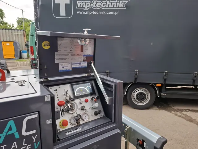 Wciągarka kablowa OMAC i samochód serwisowy MP-TECHNIK